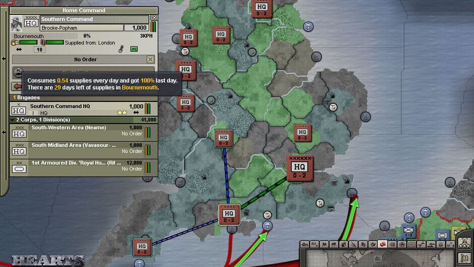 Hearts of Iron III: For the Motherland Screenshot