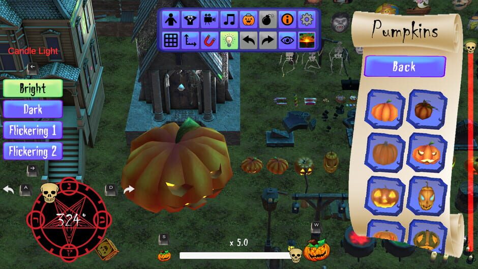 Halloween Decoration Sandbox Screenshot