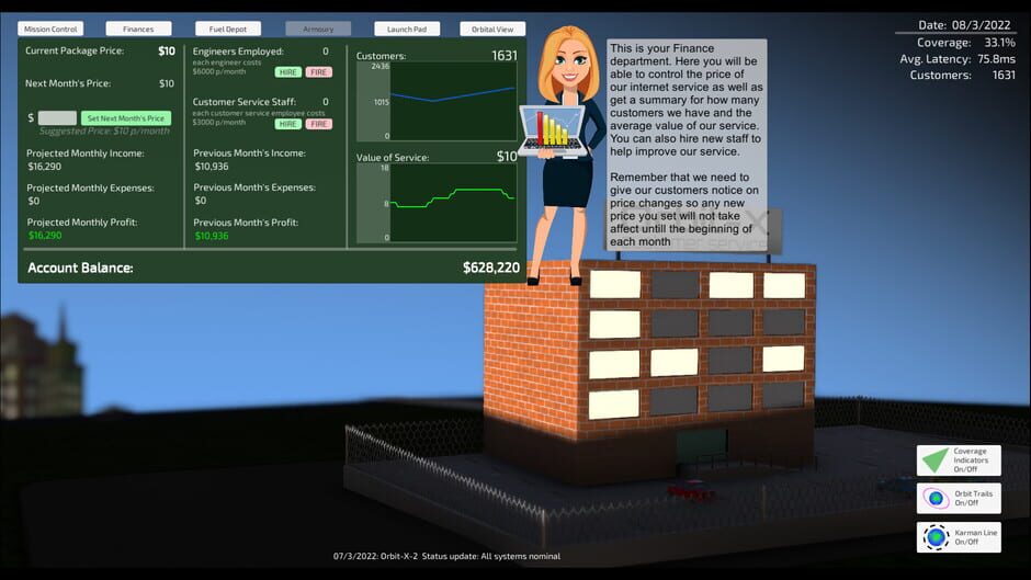 Orbit-X screenshot