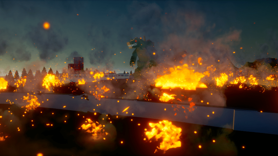 Excidio The Kaiju Simulator Screenshot