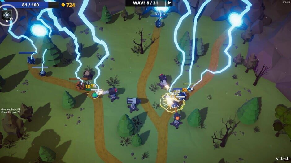 PolyCore Defense Screenshot