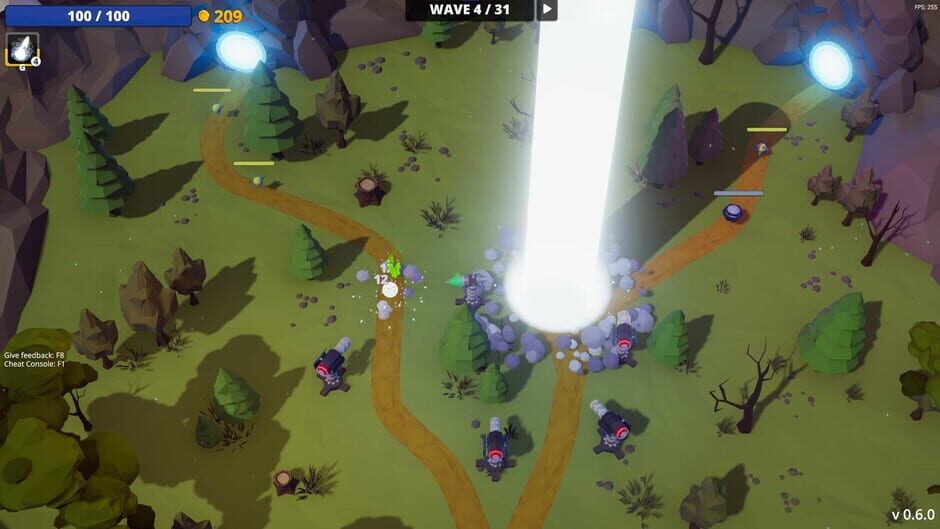 PolyCore Defense Screenshot