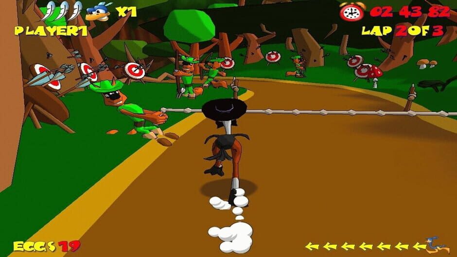 Ostrich Runner Screenshot