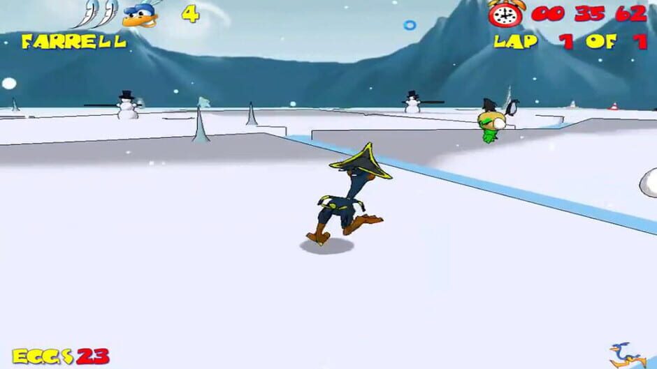 Ostrich Runner Screenshot