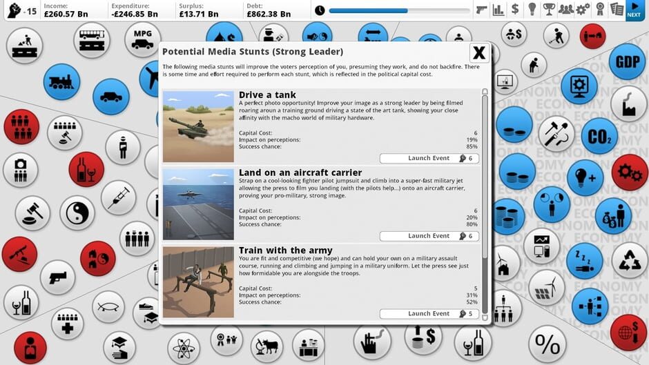 Democracy 3: Electioneering Screenshot