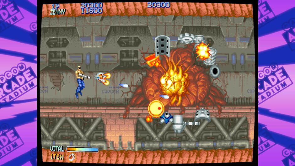 Capcom Arcade Stadium: Forgotten Worlds Screenshot