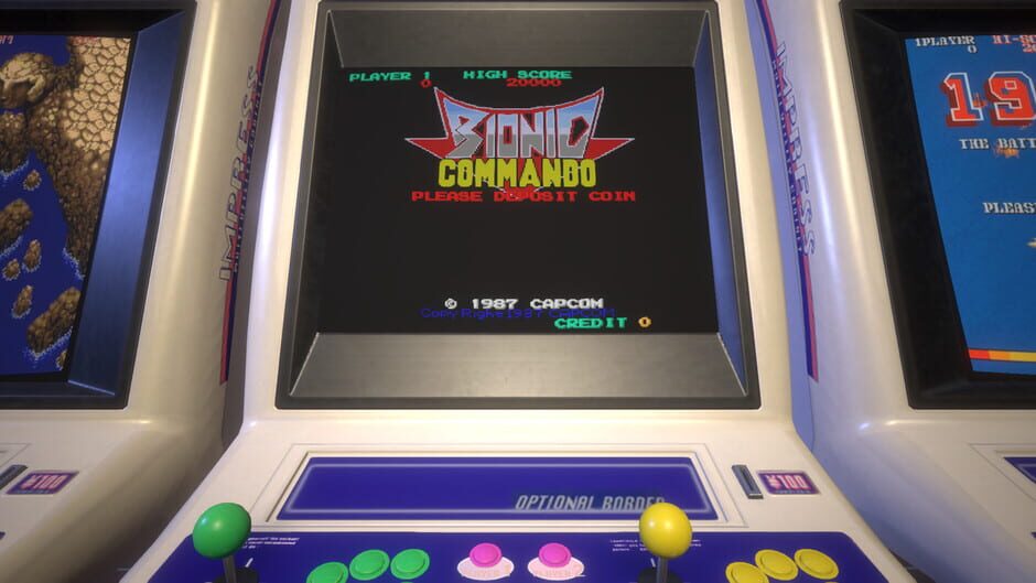 Capcom Arcade Stadium: Bionic Commando Screenshot