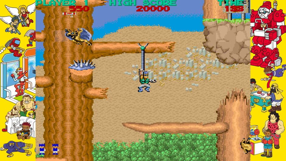 Capcom Arcade Stadium: Bionic Commando Screenshot