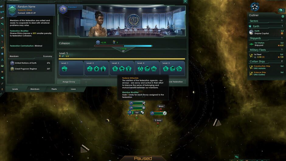 Stellaris: Federations Screenshot