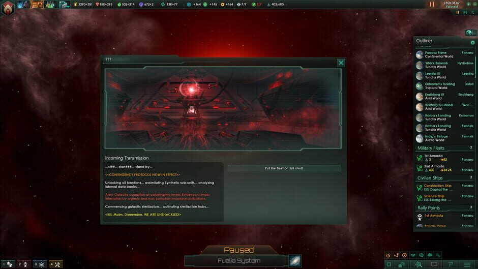Stellaris: Synthetic Dawn Screenshot