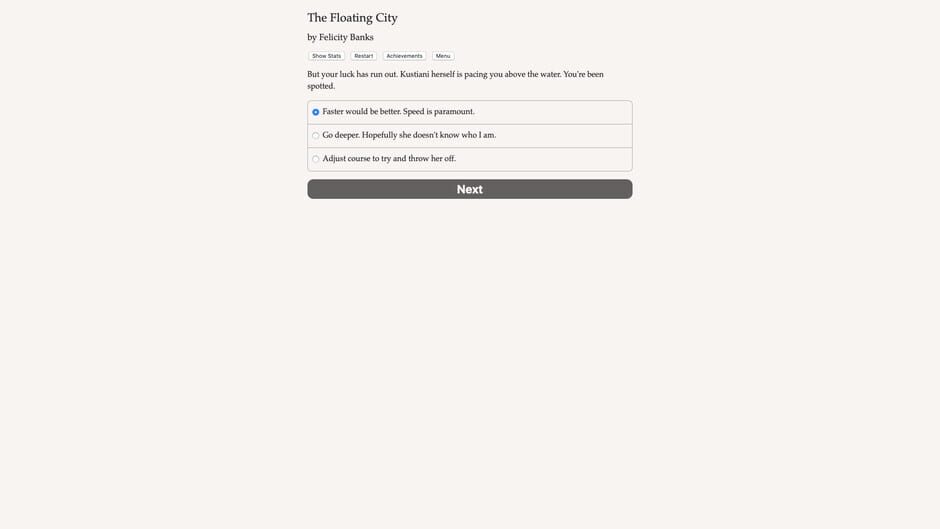 The Floating City Screenshot