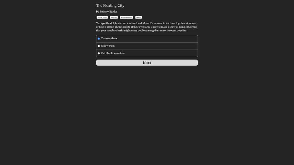 The Floating City Screenshot