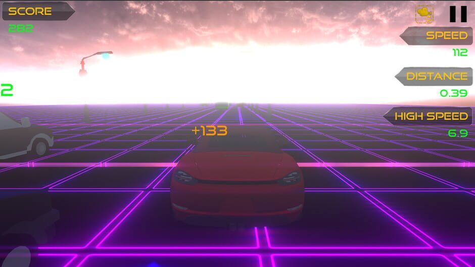 Retrowave Drift screenshot