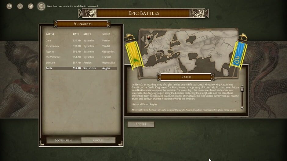 Field of Glory II: Age of Belisarius Screenshot