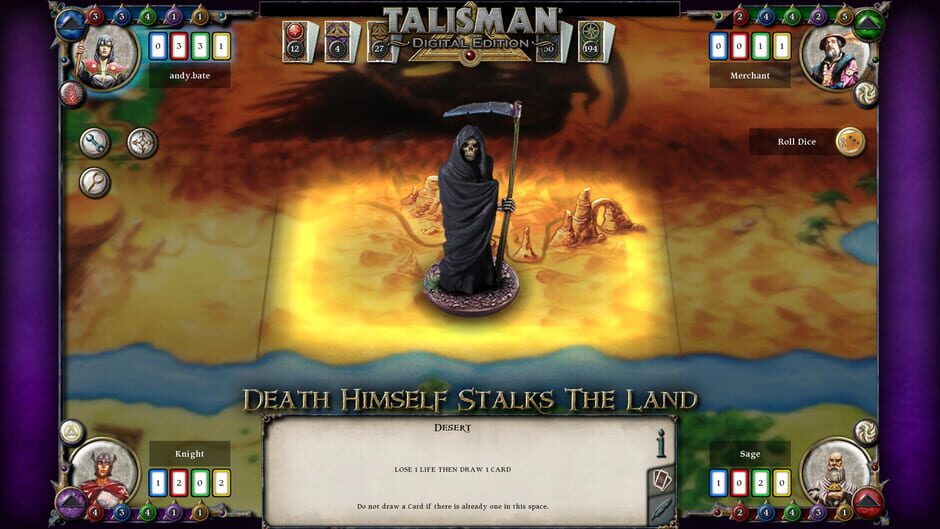 Talisman: Digital Edition - The Reaper Screenshot