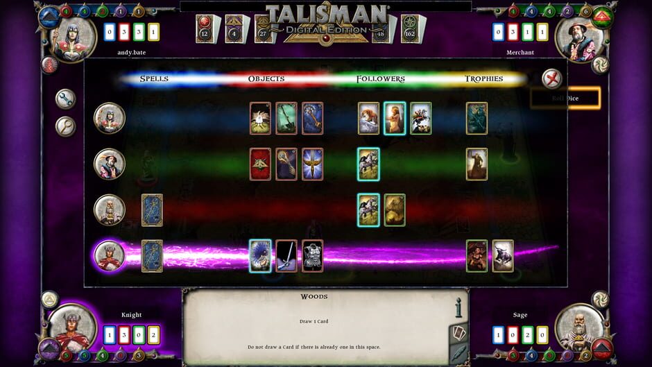 Talisman: Digital Edition - The Reaper Screenshot