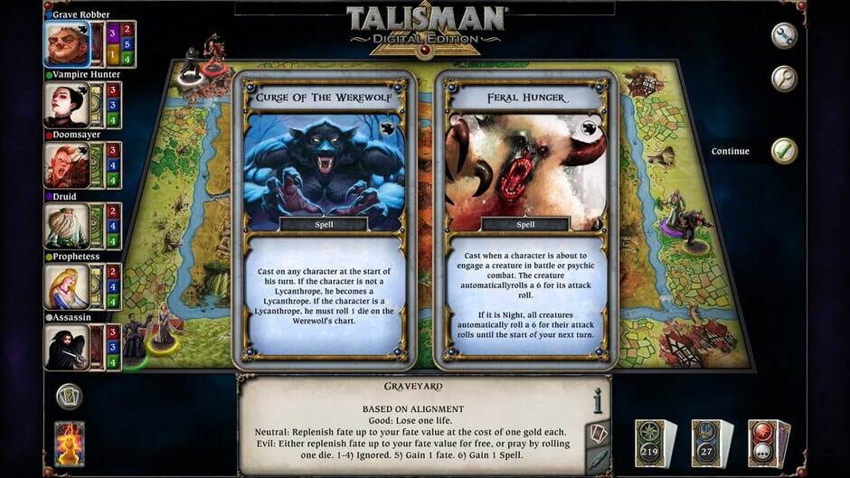 Talisman: Digital Edition - The Blood Moon Screenshot