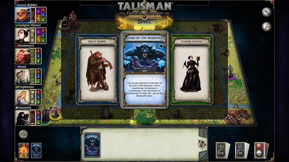Talisman: Digital Edition - The Blood Moon Screenshot