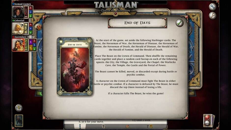 Talisman: The Harbinger Screenshot