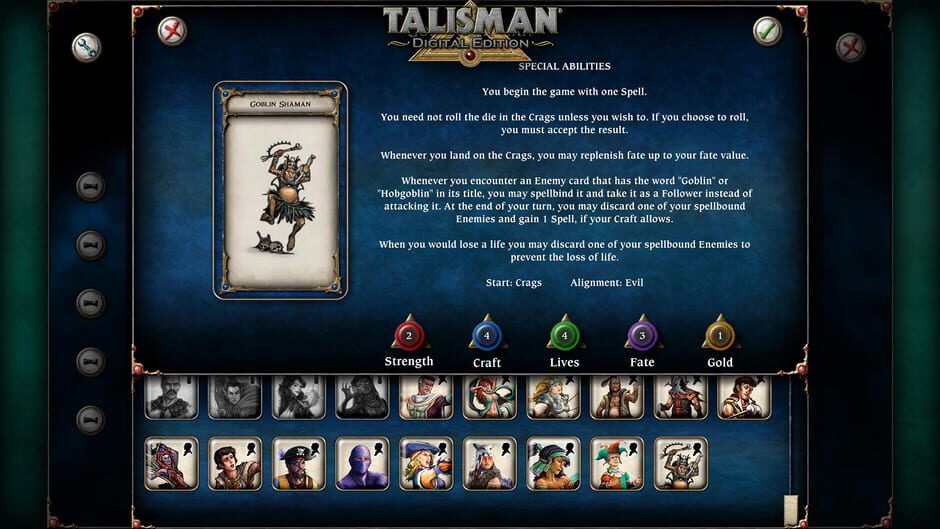 Talisman: Digital Edition - Goblin Shaman Screenshot