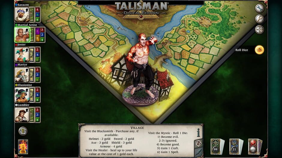 Talisman: Digital Edition - Martial Artist Screenshot