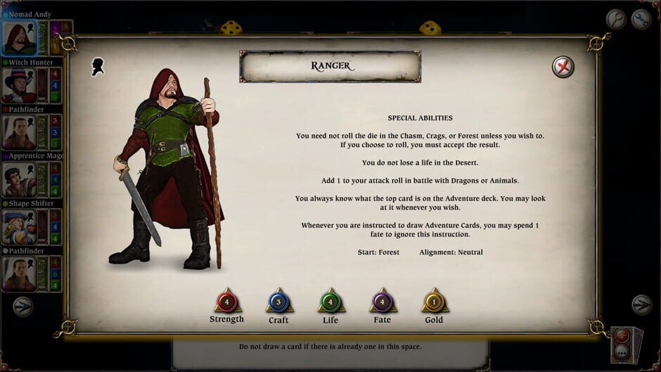 Talisman: Digital Edition - Ranger Screenshot