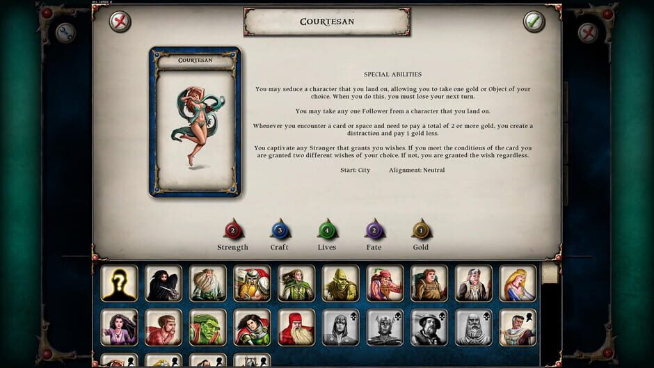 Talisman: Digital Edition - Courtesan Screenshot