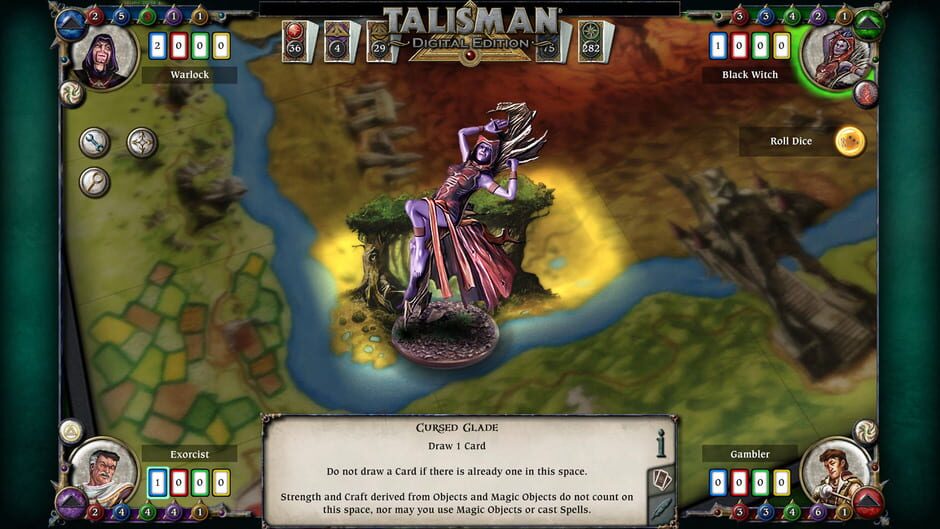 Talisman: Digital Edition - Black Witch Screenshot
