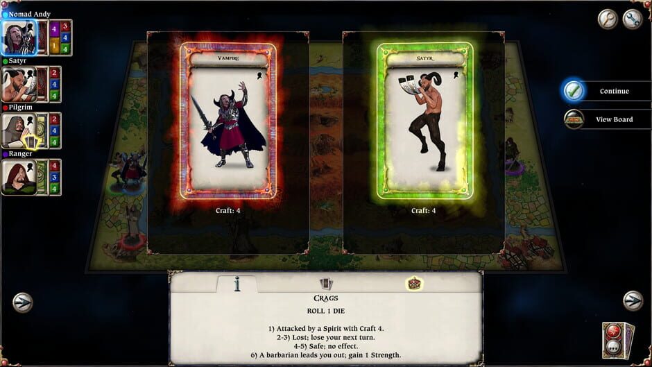 Talisman: Digital Edition - Vampire Screenshot