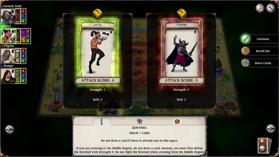 Talisman: Digital Edition - Satyr Screenshot