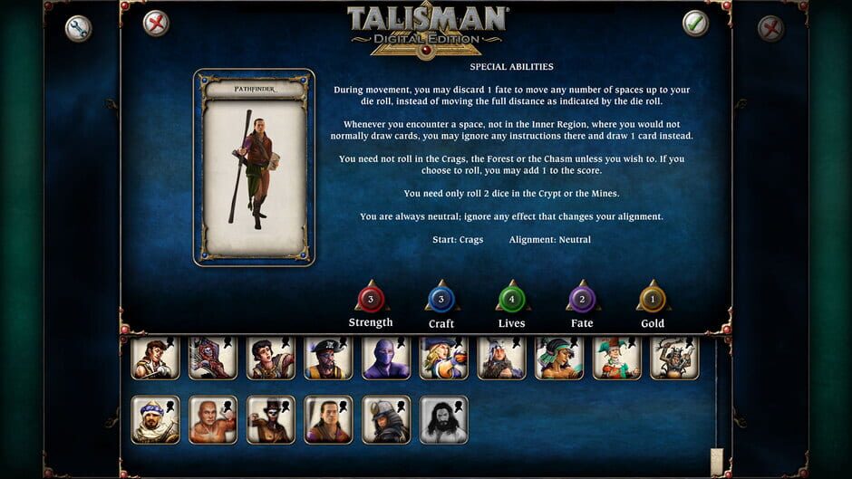Talisman: Digital Edition - Pathfinder Screenshot