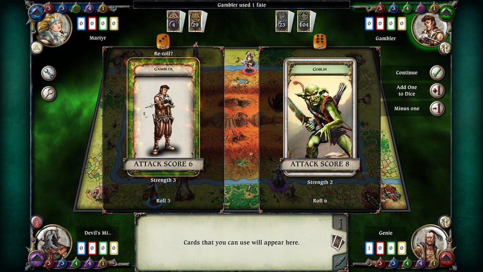 Talisman: Digital Edition - Gambler Screenshot