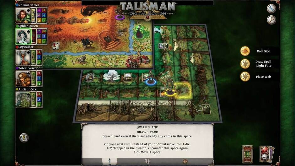 Talisman: The Woodland Screenshot