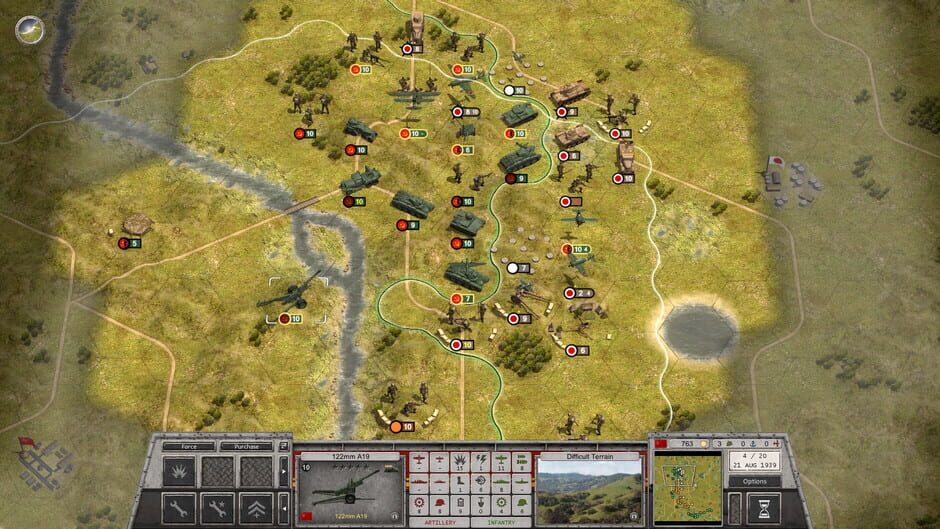 Order of Battle: Red Star Screenshot