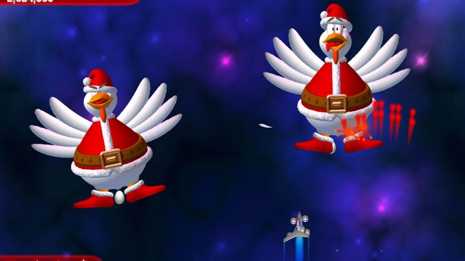 Chicken Invaders 3: Revenge of the Yolk - Christmas Edition Screenshot