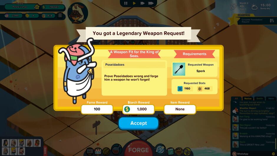 Holy Potatoes! A Weapon Shop?!: Spud Tales - Journey to Olympus Screenshot