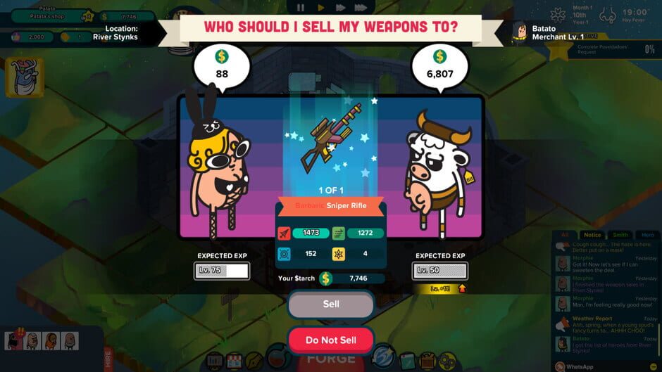 Holy Potatoes! A Weapon Shop?!: Spud Tales - Journey to Olympus Screenshot