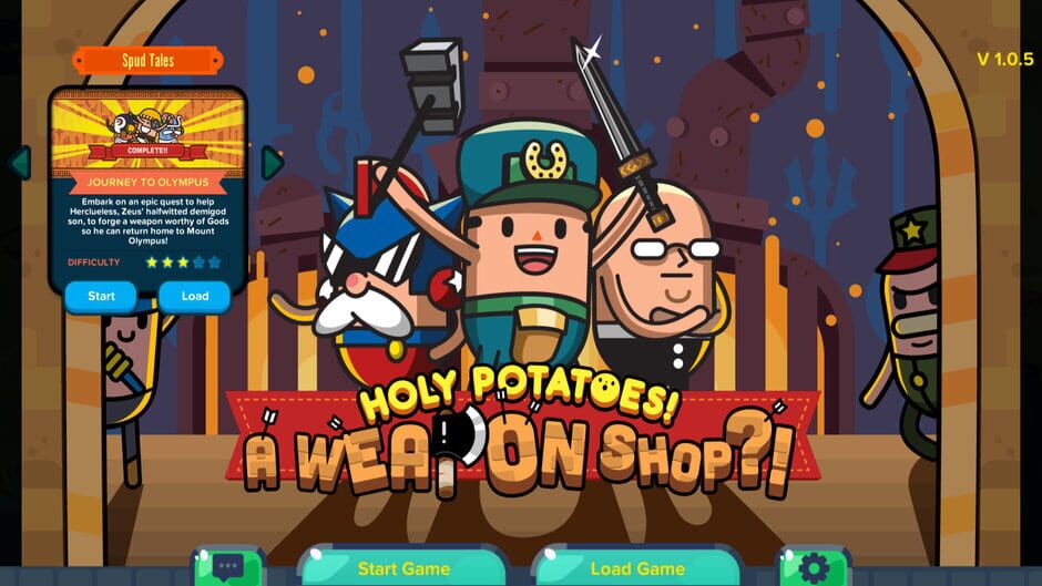 Holy Potatoes! A Weapon Shop?!: Spud Tales - Journey to Olympus Screenshot