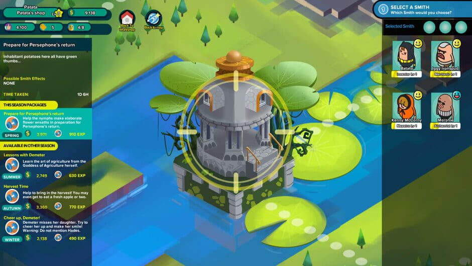 Holy Potatoes! A Weapon Shop?!: Spud Tales - Journey to Olympus Screenshot