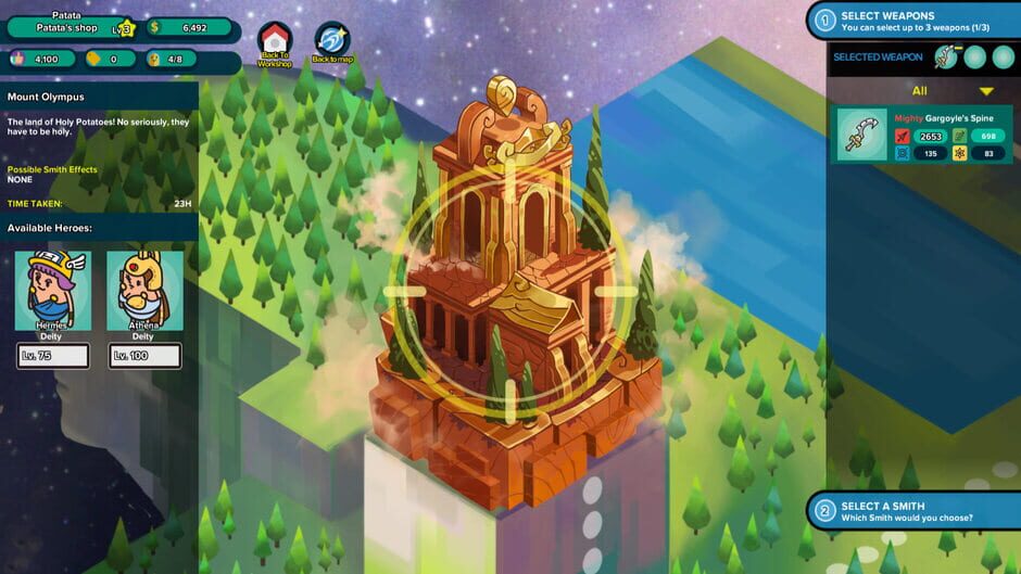 Holy Potatoes! A Weapon Shop?!: Spud Tales - Journey to Olympus Screenshot