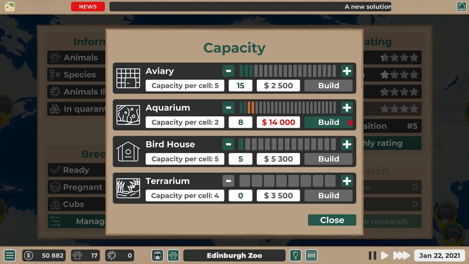Zooconomy screenshot