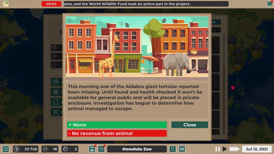 Zooconomy screenshot