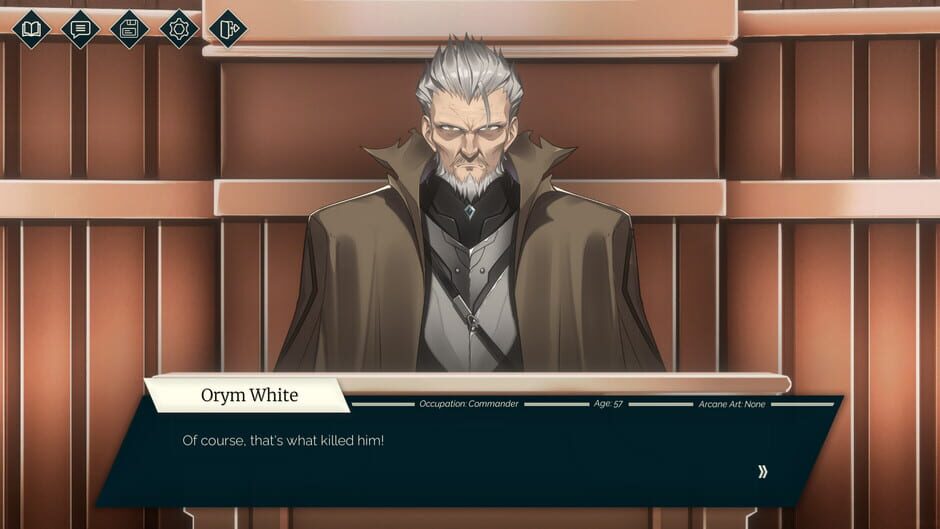Tyrion Cuthbert: Attorney of the Arcane Screenshot