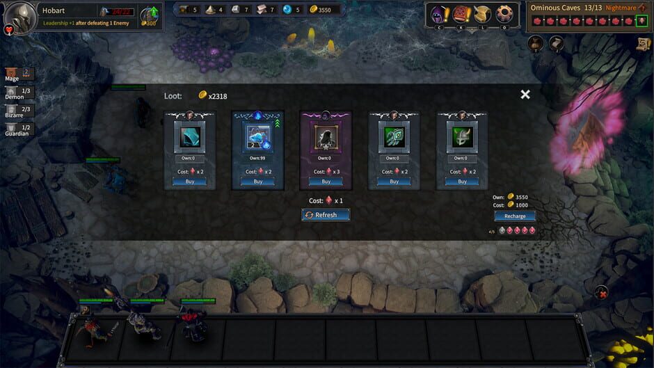 สกรีนช็อตจาก Tavern of Gods (รูปที่ 9)