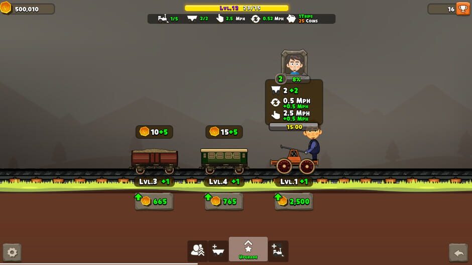 TrainClicker Idle Evolution Screenshot