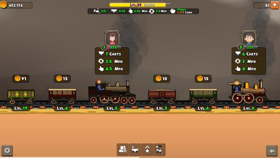 TrainClicker Idle Evolution Screenshot