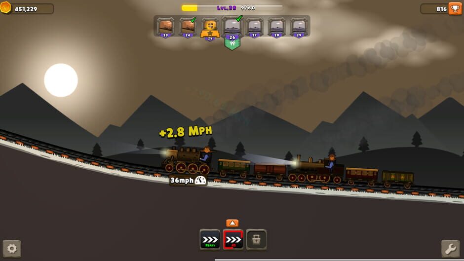 TrainClicker Idle Evolution Screenshot