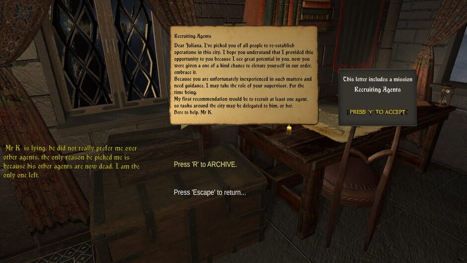 Waiting for the Raven Screenshot