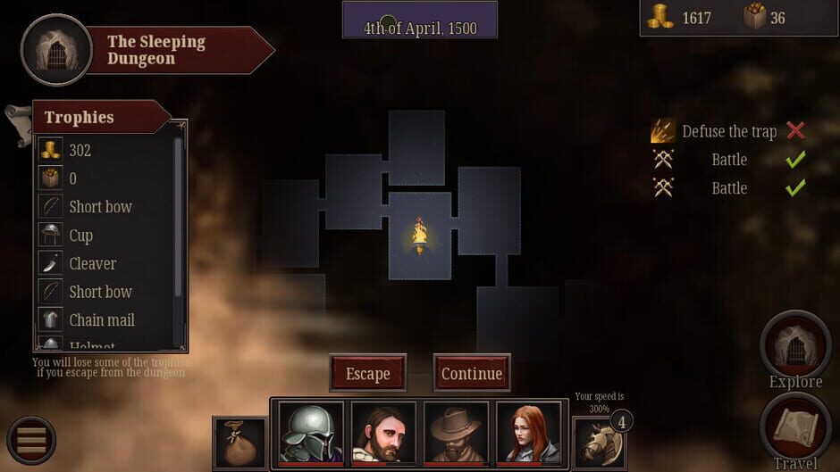 The Lost King of Avallon Screenshot