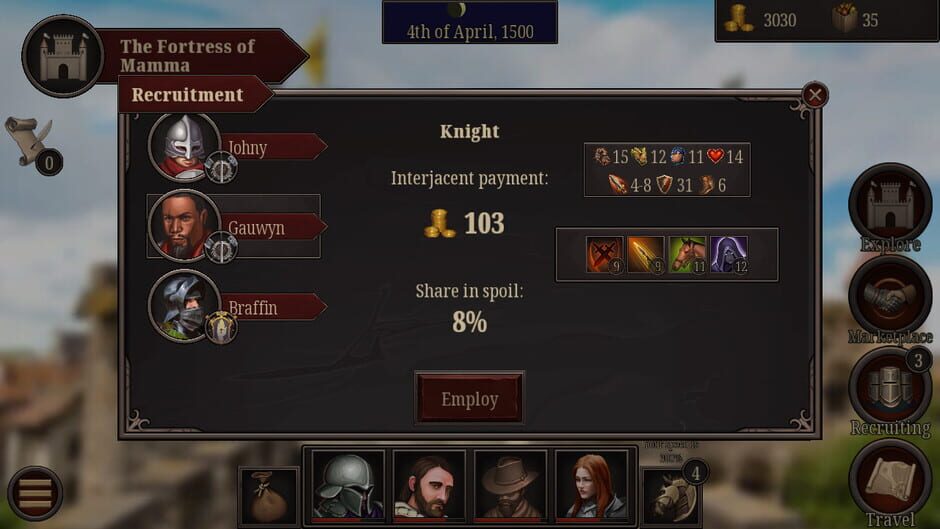 The Lost King of Avallon Screenshot